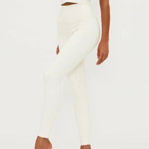 Beach Riot Piper Leggings, Snow Cloud